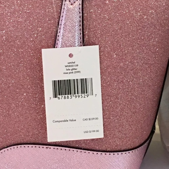 SALE!! Kate spade small Lola satchel pink bag - Picture 8 of 9